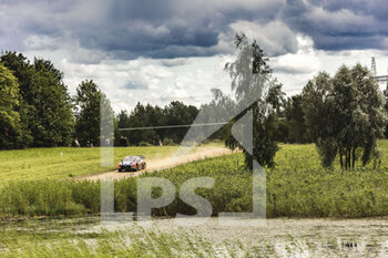 2022-07-16 - 02 SOLBERG Olivier (swe), EDMONDSON Elliot (gbr), Hyundai Shell Mobis World Rally Team, Hyundai i20 N Rally 1, action during the Rally Estonia 2022, 7th round of the 2022 WRC World Rally Car Championship, from July 14 to 17, 2022 at Tartu, Estonia - AUTO - WRC - RALLY ESTONIA 2022 - RALLY - MOTORS