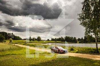 2022-07-16 - 08 TANAK Ott (est), JARVEOJA Martin (est), Hyundai Shell Mobis World Rally Team, Hyundai i20 N Rally 1, action during the Rally Estonia 2022, 7th round of the 2022 WRC World Rally Car Championship, from July 14 to 17, 2022 at Tartu, Estonia - AUTO - WRC - RALLY ESTONIA 2022 - RALLY - MOTORS