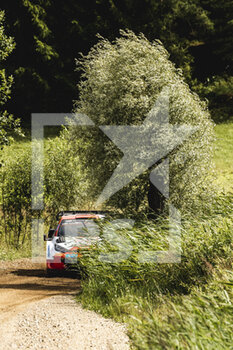2022-07-16 - 69 ROVANPERA Kalle (fin), HALTTUNEN Jonne (FIN), Toyota Gazoo Racing WRT, Toyota GR Yaris Rally 1, action during the Rally Estonia 2022, 7th round of the 2022 WRC World Rally Car Championship, from July 14 to 17, 2022 at Tartu, Estonia - AUTO - WRC - RALLY ESTONIA 2022 - RALLY - MOTORS