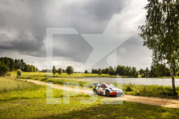 2022-07-16 - 69 ROVANPERA Kalle (fin), HALTTUNEN Jonne (FIN), Toyota Gazoo Racing WRT, Toyota GR Yaris Rally 1, action during the Rally Estonia 2022, 7th round of the 2022 WRC World Rally Car Championship, from July 14 to 17, 2022 at Tartu, Estonia - AUTO - WRC - RALLY ESTONIA 2022 - RALLY - MOTORS