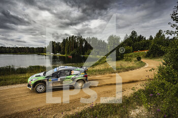 2022-07-17 - 29 HUTTUNEN Jari (fin), LUKKA Mikko (fin), M-Sport Ford World Rally Team, Ford Fiesta Mk II, action during the Rally Estonia 2022, 7th round of the 2022 WRC World Rally Car Championship, from July 14 to 17, 2022 at Tartu, Estonia - AUTO - WRC - RALLY ESTONIA 2022 - RALLY - MOTORS