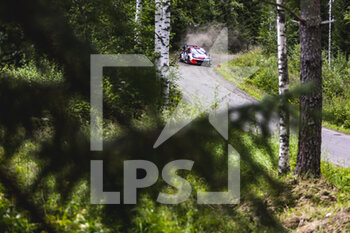 2022-08-04 - 69 ROVANPERA Kalle (fin), HALTTUNEN Jonne (FIN), Toyota Gazoo Racing WRT, Toyota GR Yaris Rally 1, action during the Rally Finland 2022, 8th round of the 2022 WRC World Rally Car Championship, from August 4 to 7, 2022 at Jyvaskyla, Finland - AUTO - WRC - RALLY FINLAND 2022 - RALLY - MOTORS
