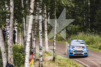 2022-08-04 - 38 JOONA Lauri (fin), KORHONEN Mikael (fin), Ford Fiesta Rally3, action during the Rally Finland 2022, 8th round of the 2022 WRC World Rally Car Championship, from August 4 to 7, 2022 at Jyvaskyla, Finland - AUTO - WRC - RALLY FINLAND 2022 - RALLY - MOTORS