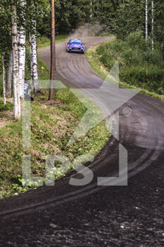 2022-08-04 - 44 GREENSMITH Gus (gbr), ANDERSSON Jonas (swe), M-Sport Ford World Rally Team, Ford Puma Rally 1, action during the Rally Finland 2022, 8th round of the 2022 WRC World Rally Car Championship, from August 4 to 7, 2022 at Jyvaskyla, Finland - AUTO - WRC - RALLY FINLAND 2022 - RALLY - MOTORS