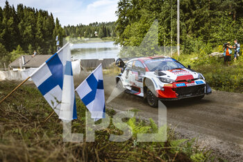 2022-08-05 - 69 ROVANPERA Kalle (fin), HALTTUNEN Jonne (FIN), Toyota Gazoo Racing WRT, Toyota GR Yaris Rally 1, action during the Rally Finland 2022, 8th round of the 2022 WRC World Rally Car Championship, from August 4 to 7, 2022 at Jyvaskyla, Finland - AUTO - WRC - RALLY FINLAND 2022 - RALLY - MOTORS