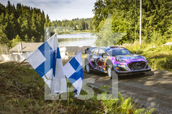 2022-08-05 - 42 BREEN Craig (irl), NAGLE Paul (irl), M-Sport Ford World Rally Team, Ford Puma Rally 1, action during the Rally Finland 2022, 8th round of the 2022 WRC World Rally Car Championship, from August 4 to 7, 2022 at Jyvaskyla, Finland - AUTO - WRC - RALLY FINLAND 2022 - RALLY - MOTORS