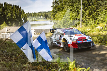 2022-08-05 - 04 LAPPI Esapekka (fin), FERM Janne (fin), Toyota Gazoo Racing WRT, Toyota GR Yaris Rally 1, action during the Rally Finland 2022, 8th round of the 2022 WRC World Rally Car Championship, from August 4 to 7, 2022 at Jyvaskyla, Finland - AUTO - WRC - RALLY FINLAND 2022 - RALLY - MOTORS