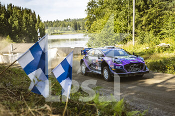2022-08-05 - 68 HUTTUNEN Jari (fin), LUKKA Mikko (fin), M-Sport Ford World Rally Team, Ford Puma Rally 1, action during the Rally Finland 2022, 8th round of the 2022 WRC World Rally Car Championship, from August 4 to 7, 2022 at Jyvaskyla, Finland - AUTO - WRC - RALLY FINLAND 2022 - RALLY - MOTORS