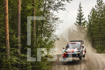 2022-08-05 - 69 ROVANPERA Kalle (fin), HALTTUNEN Jonne (FIN), Toyota Gazoo Racing WRT, Toyota GR Yaris Rally 1, action during the Rally Finland 2022, 8th round of the 2022 WRC World Rally Car Championship, from August 4 to 7, 2022 at Jyvaskyla, Finland - AUTO - WRC - RALLY FINLAND 2022 - RALLY - MOTORS