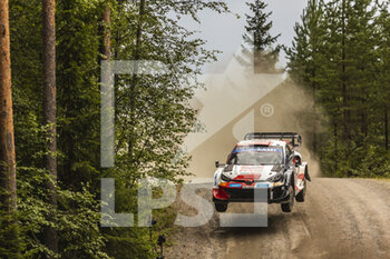 2022-08-05 - 04 LAPPI Esapekka (fin), FERM Janne (fin), Toyota Gazoo Racing WRT, Toyota GR Yaris Rally 1, action during the Rally Finland 2022, 8th round of the 2022 WRC World Rally Car Championship, from August 4 to 7, 2022 at Jyvaskyla, Finland - AUTO - WRC - RALLY FINLAND 2022 - RALLY - MOTORS