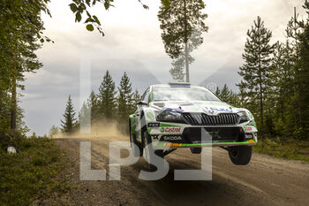2022-08-05 - 20 LINDHOLM Emil (fin), HAMALAINEN Reeta (fin), Toksport WRT 2, Skoda Fabia Evo, action during the Rally Finland 2022, 8th round of the 2022 WRC World Rally Car Championship, from August 4 to 7, 2022 at Jyvaskyla, Finland - AUTO - WRC - RALLY FINLAND 2022 - RALLY - MOTORS