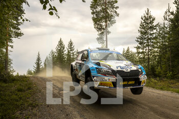 2022-08-05 - 23 ASUNMAA Teemu (fin), MANNISENMAKI Ville (fin), Skoda Fabia Evo, action during the Rally Finland 2022, 8th round of the 2022 WRC World Rally Car Championship, from August 4 to 7, 2022 at Jyvaskyla, Finland - AUTO - WRC - RALLY FINLAND 2022 - RALLY - MOTORS
