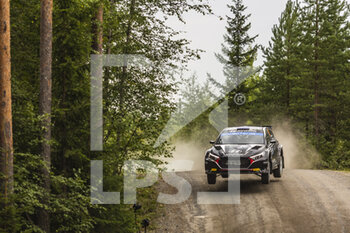 2022-08-05 - 25 PADDON Hayded (nzl), KENNARD John (nzl), Hyundai i20N, action during the Rally Finland 2022, 8th round of the 2022 WRC World Rally Car Championship, from August 4 to 7, 2022 at Jyvaskyla, Finland - AUTO - WRC - RALLY FINLAND 2022 - RALLY - MOTORS