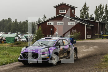 2022-08-06 - 44 GREENSMITH Gus (gbr), ANDERSSON Jonas (swe), M-Sport Ford World Rally Team, Ford Puma Rally 1, action during the Rally Finland 2022, 8th round of the 2022 WRC World Rally Car Championship, from August 4 to 7, 2022 at Jyvaskyla, Finland - AUTO - WRC - RALLY FINLAND 2022 - RALLY - MOTORS