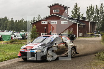 2022-08-06 - 04 LAPPI Esapekka (fin), FERM Janne (fin), Toyota Gazoo Racing WRT, Toyota GR Yaris Rally 1, action during the Rally Finland 2022, 8th round of the 2022 WRC World Rally Car Championship, from August 4 to 7, 2022 at Jyvaskyla, Finland - AUTO - WRC - RALLY FINLAND 2022 - RALLY - MOTORS