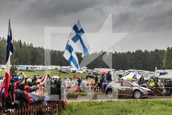 2022-08-06 - 27 PAJARI Sami (fin), MALKONEN Enni (fin), Skoda Fabia Evo, action during the Rally Finland 2022, 8th round of the 2022 WRC World Rally Car Championship, from August 4 to 7, 2022 at Jyvaskyla, Finland - AUTO - WRC - RALLY FINLAND 2022 - RALLY - MOTORS