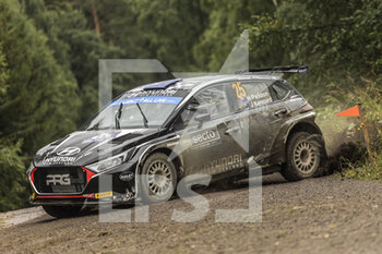 2022-08-06 - 25 PADDON Hayded (nzl), KENNARD John (nzl), Hyundai i20N, action during the Rally Finland 2022, 8th round of the 2022 WRC World Rally Car Championship, from August 4 to 7, 2022 at Jyvaskyla, Finland - AUTO - WRC - RALLY FINLAND 2022 - RALLY - MOTORS