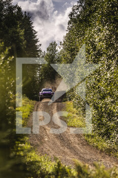 2022-08-06 - 44 GREENSMITH Gus (gbr), ANDERSSON Jonas (swe), M-Sport Ford World Rally Team, Ford Puma Rally 1, action during the Rally Finland 2022, 8th round of the 2022 WRC World Rally Car Championship, from August 4 to 7, 2022 at Jyvaskyla, Finland - AUTO - WRC - RALLY FINLAND 2022 - RALLY - MOTORS