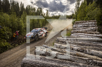 2022-08-06 - 69 ROVANPERA Kalle (fin), HALTTUNEN Jonne (FIN), Toyota Gazoo Racing WRT, Toyota GR Yaris Rally 1, action during the Rally Finland 2022, 8th round of the 2022 WRC World Rally Car Championship, from August 4 to 7, 2022 at Jyvaskyla, Finland - AUTO - WRC - RALLY FINLAND 2022 - RALLY - MOTORS