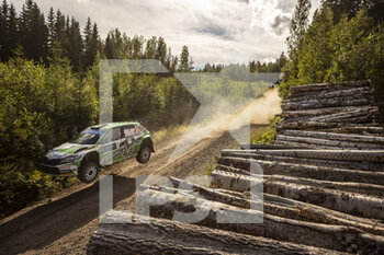 2022-08-06 - 20 LINDHOLM Emil (fin), HAMALAINEN Reeta (fin), Toksport WRT 2, Skoda Fabia Evo, action during the Rally Finland 2022, 8th round of the 2022 WRC World Rally Car Championship, from August 4 to 7, 2022 at Jyvaskyla, Finland - AUTO - WRC - RALLY FINLAND 2022 - RALLY - MOTORS