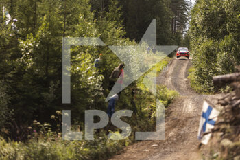 2022-08-06 - 34 ZALDIVAR Fabrizio (pry), DEL BARRIO Carlos (esp), Hyundai i20N, action during the Rally Finland 2022, 8th round of the 2022 WRC World Rally Car Championship, from August 4 to 7, 2022 at Jyvaskyla, Finland - AUTO - WRC - RALLY FINLAND 2022 - RALLY - MOTORS