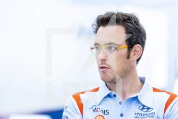 2022-08-17 - NEUVILLE Thierry (bel), Hyundai Shell Mobis World Rally Team, Hyundai i20 N Rally 1, portrait during the Ypres Rally Belgium 2022, 9th round of the 2022 WRC World Rally Car Championship, from August 18 to 21, 2022 at Ypres, Belgium - AUTO - WRC - YPRES RALLY BELGIUM 2022 - RALLY - MOTORS