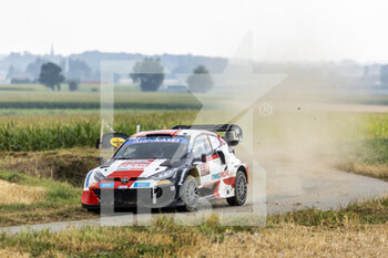 2022-08-18 - 33 EVANS Elfyn (gbr), MARTIN Scott (gbr), Toyota Gazoo Racing WRT, Toyota GR Yaris Rally 1, action during the Ypres Rally Belgium 2022, 9th round of the 2022 WRC World Rally Car Championship, from August 18 to 21, 2022 at Ypres, Belgium - AUTO - WRC - YPRES RALLY BELGIUM 2022 - RALLY - MOTORS