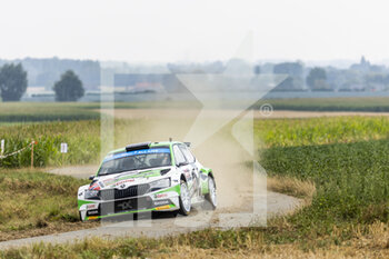 2022-08-18 - 20 MIKKELSEN Andreas (nor), ERIKSEN Torstein (nor), Toksport WRT, Skoda Fabia Evo, action during the Ypres Rally Belgium 2022, 9th round of the 2022 WRC World Rally Car Championship, from August 18 to 21, 2022 at Ypres, Belgium - AUTO - WRC - YPRES RALLY BELGIUM 2022 - RALLY - MOTORS