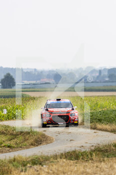 2022-08-18 - 21 ROSSEL Yohan (fra), SARREAUD Valentin (fra), Citroen C3, action during the Ypres Rally Belgium 2022, 9th round of the 2022 WRC World Rally Car Championship, from August 18 to 21, 2022 at Ypres, Belgium - AUTO - WRC - YPRES RALLY BELGIUM 2022 - RALLY - MOTORS