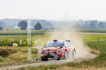 2022-08-18 - 21 ROSSEL Yohan (fra), SARREAUD Valentin (fra), Citroen C3, action during the Ypres Rally Belgium 2022, 9th round of the 2022 WRC World Rally Car Championship, from August 18 to 21, 2022 at Ypres, Belgium - AUTO - WRC - YPRES RALLY BELGIUM 2022 - RALLY - MOTORS