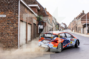 2022-08-18 - 25 MUNSTER Gregoire (lux), LOUKA Louis (bel), Hyundai i20N, action during the Ypres Rally Belgium 2022, 9th round of the 2022 WRC World Rally Car Championship, from August 18 to 21, 2022 at Ypres, Belgium - AUTO - WRC - YPRES RALLY BELGIUM 2022 - RALLY - MOTORS