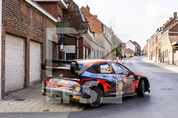 2022-08-18 - 08 TANAK Ott (est), JARVEOJA Martin (est), Hyundai Shell Mobis World Rally Team, Hyundai i20 N Rally 1, action during the Ypres Rally Belgium 2022, 9th round of the 2022 WRC World Rally Car Championship, from August 18 to 21, 2022 at Ypres, Belgium - AUTO - WRC - YPRES RALLY BELGIUM 2022 - RALLY - MOTORS