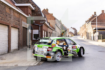 2022-08-18 - 29 BULACIA Marco (bol), DER OHANNESIAN Marcelo (arg), Toksport WRT, Skoda Fabia Evo, action during the Ypres Rally Belgium 2022, 9th round of the 2022 WRC World Rally Car Championship, from August 18 to 21, 2022 at Ypres, Belgium - AUTO - WRC - YPRES RALLY BELGIUM 2022 - RALLY - MOTORS