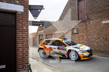2022-08-18 - 31 INGRAM Christopher (gbSANJUAN Rodrigo (esp), r), DREW Craig (gbr), Skoda Fabia Evo, action during the Ypres Rally Belgium 2022, 9th round of the 2022 WRC World Rally Car Championship, from August 18 to 21, 2022 at Ypres, Belgium - AUTO - WRC - YPRES RALLY BELGIUM 2022 - RALLY - MOTORS