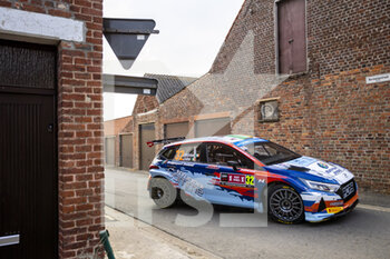 2022-08-18 - 32 MCERLEAN Joshua (irl), FULTON James (irl), Hyundai i20N, action during the Ypres Rally Belgium 2022, 9th round of the 2022 WRC World Rally Car Championship, from August 18 to 21, 2022 at Ypres, Belgium - AUTO - WRC - YPRES RALLY BELGIUM 2022 - RALLY - MOTORS