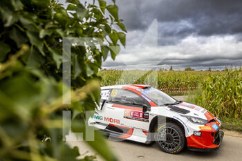 2022-08-19 - 69 ROVANPERA Kalle (fin), HALTTUNEN Jonne (FIN), Toyota Gazoo Racing WRT, Toyota GR Yaris Rally 1, action during the Ypres Rally Belgium 2022, 9th round of the 2022 WRC World Rally Car Championship, from August 18 to 21, 2022 at Ypres, Belgium - AUTO - WRC - YPRES RALLY BELGIUM 2022 - RALLY - MOTORS
