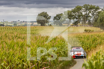 2022-08-19 - 69 ROVANPERA Kalle (fin), HALTTUNEN Jonne (FIN), Toyota Gazoo Racing WRT, Toyota GR Yaris Rally 1, action during the Ypres Rally Belgium 2022, 9th round of the 2022 WRC World Rally Car Championship, from August 18 to 21, 2022 at Ypres, Belgium - AUTO - WRC - YPRES RALLY BELGIUM 2022 - RALLY - MOTORS