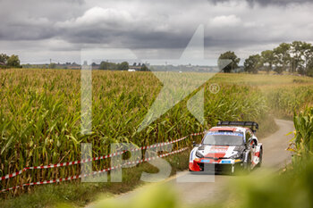 2022-08-19 - 04 LAPPI Esapekka (fin), FERM Janne (fin), Toyota Gazoo Racing WRT, Toyota GR Yaris Rally 1, action during the Ypres Rally Belgium 2022, 9th round of the 2022 WRC World Rally Car Championship, from August 18 to 21, 2022 at Ypres, Belgium - AUTO - WRC - YPRES RALLY BELGIUM 2022 - RALLY - MOTORS