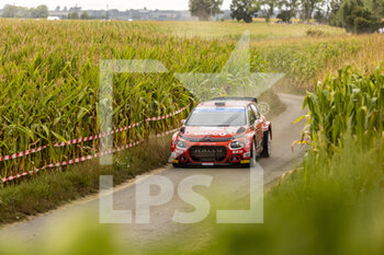 2022-08-19 - 21 ROSSEL Yohan (fra), SARREAUD Valentin (fra), Citroen C3, action during the Ypres Rally Belgium 2022, 9th round of the 2022 WRC World Rally Car Championship, from August 18 to 21, 2022 at Ypres, Belgium - AUTO - WRC - YPRES RALLY BELGIUM 2022 - RALLY - MOTORS
