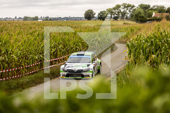2022-08-19 - 22 GRYAZIN Nikolay (raf), ALEKSANDROV Konstantin (raf), Toksport WRT 2, Skoda Fabia Evo, action during the Ypres Rally Belgium 2022, 9th round of the 2022 WRC World Rally Car Championship, from August 18 to 21, 2022 at Ypres, Belgium - AUTO - WRC - YPRES RALLY BELGIUM 2022 - RALLY - MOTORS