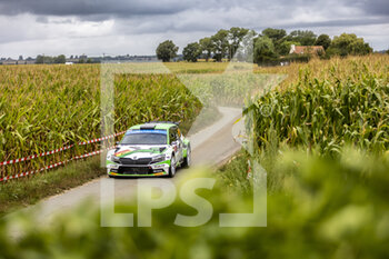 2022-08-19 - 29 BULACIA Marco (bol), DER OHANNESIAN Marcelo (arg), Toksport WRT, Skoda Fabia Evo, action during the Ypres Rally Belgium 2022, 9th round of the 2022 WRC World Rally Car Championship, from August 18 to 21, 2022 at Ypres, Belgium - AUTO - WRC - YPRES RALLY BELGIUM 2022 - RALLY - MOTORS