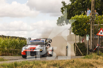 2022-08-19 - 18 KATSUTA Takamoto (jpn), JOHNSTON Aaron (irl), Toyota Gazoo Racing WRT, Toyota GR Yaris Rally 1, action during the Ypres Rally Belgium 2022, 9th round of the 2022 WRC World Rally Car Championship, from August 18 to 21, 2022 at Ypres, Belgium - AUTO - WRC - YPRES RALLY BELGIUM 2022 - RALLY - MOTORS