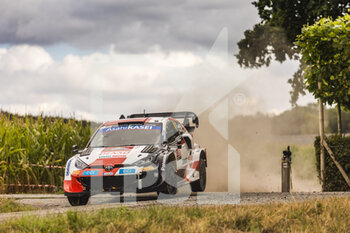 2022-08-19 - 04 LAPPI Esapekka (fin), FERM Janne (fin), Toyota Gazoo Racing WRT, Toyota GR Yaris Rally 1, action during the Ypres Rally Belgium 2022, 9th round of the 2022 WRC World Rally Car Championship, from August 18 to 21, 2022 at Ypres, Belgium - AUTO - WRC - YPRES RALLY BELGIUM 2022 - RALLY - MOTORS