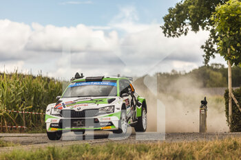 2022-08-19 - 20 MIKKELSEN Andreas (nor), ERIKSEN Torstein (nor), Toksport WRT, Skoda Fabia Evo, action during the Ypres Rally Belgium 2022, 9th round of the 2022 WRC World Rally Car Championship, from August 18 to 21, 2022 at Ypres, Belgium - AUTO - WRC - YPRES RALLY BELGIUM 2022 - RALLY - MOTORS