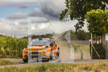 2022-08-19 - 27 VANNESTE Davy (bel), D' ALLEINE Kris (bel), Citroen C3, action during the Ypres Rally Belgium 2022, 9th round of the 2022 WRC World Rally Car Championship, from August 18 to 21, 2022 at Ypres, Belgium - AUTO - WRC - YPRES RALLY BELGIUM 2022 - RALLY - MOTORS