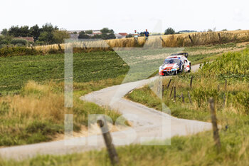 2022-08-20 - 04 LAPPI Esapekka (fin), FERM Janne (fin), Toyota Gazoo Racing WRT, Toyota GR Yaris Rally 1, action during the Ypres Rally Belgium 2022, 9th round of the 2022 WRC World Rally Car Championship, from August 18 to 21, 2022 at Ypres, Belgium - AUTO - WRC - YPRES RALLY BELGIUM 2022 - RALLY - MOTORS