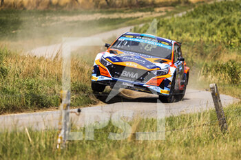 2022-08-20 - 25 MUNSTER Gregoire (lux), LOUKA Louis (bel), Hyundai i20N, action during the Ypres Rally Belgium 2022, 9th round of the 2022 WRC World Rally Car Championship, from August 18 to 21, 2022 at Ypres, Belgium - AUTO - WRC - YPRES RALLY BELGIUM 2022 - RALLY - MOTORS