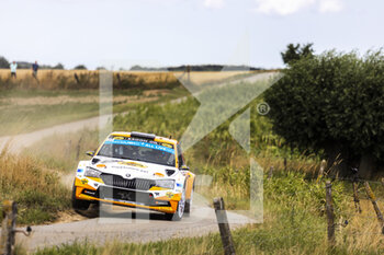 2022-08-20 - 31 INGRAM Christopher (gbSANJUAN Rodrigo (esp), r), DREW Craig (gbr), Skoda Fabia Evo, action during the Ypres Rally Belgium 2022, 9th round of the 2022 WRC World Rally Car Championship, from August 18 to 21, 2022 at Ypres, Belgium - AUTO - WRC - YPRES RALLY BELGIUM 2022 - RALLY - MOTORS