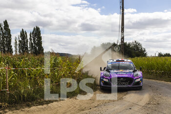 2022-08-20 - 16 FOURMAUX Adrien (fra), CORIA Alexandre (fra), M-Sport Ford World Rally Team, Ford Puma Rally 1, action during the Ypres Rally Belgium 2022, 9th round of the 2022 WRC World Rally Car Championship, from August 18 to 21, 2022 at Ypres, Belgium - AUTO - WRC - YPRES RALLY BELGIUM 2022 - RALLY - MOTORS