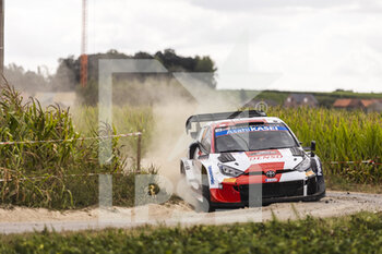 2022-08-20 - 18 KATSUTA Takamoto (jpn), JOHNSTON Aaron (irl), Toyota Gazoo Racing WRT, Toyota GR Yaris Rally 1, action during the Ypres Rally Belgium 2022, 9th round of the 2022 WRC World Rally Car Championship, from August 18 to 21, 2022 at Ypres, Belgium - AUTO - WRC - YPRES RALLY BELGIUM 2022 - RALLY - MOTORS